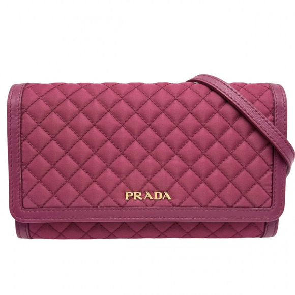 Prada Handbags - PRADA Pink Leather Shoulder Bag